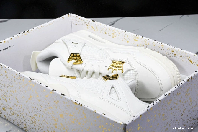 Jordan Gold 4 Retro AQ9129-170 Metallic 0817
